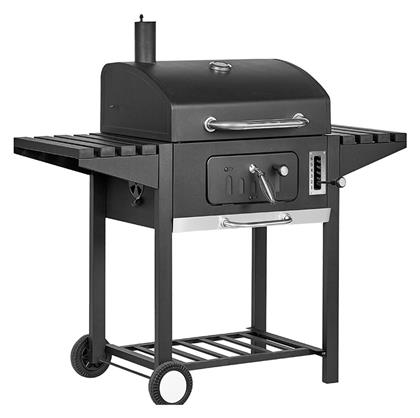 BBQ1940 Ανοξείδωτη Ψησταριά Κάρβουνου με Καπάκι Bormann