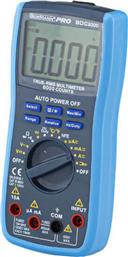 Pro BDC2000 600V Ψηφιακό Πολύμετρο με Μέτρηση AC / DC / Αντίστασης / Χωρητικότητας / Θερμοκρασίας Bormann