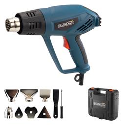 BHG2200 Πιστόλι Θερμού Αέρα 2000W με Ρύθμιση έως 550°C Bormann