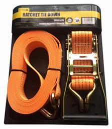 BRB1000 Ιμάντας Αποσκευών Αυτοκινήτου 700cm με Καστάνια για Ρυμούλκηση έως 3T Bormann