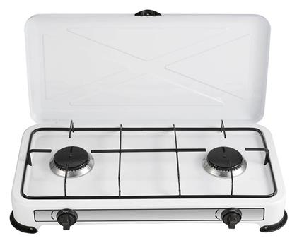 Elite BLG4400 Επιτραπέζια Εστία Υγραερίου Διπλή Λευκή Bormann