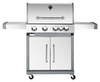Elite Elite BBQ5050 Υγραερίου 4 Εστιών 14.4kW με Πλαϊνό Μάτι Bormann