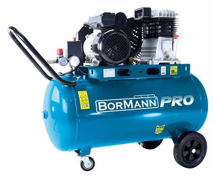 Pro BAT5060 Μονοφασικό Κομπρεσέρ Αέρος 96dB με Ισχύ 3hp και Αεροφυλάκιο 100lt Bormann