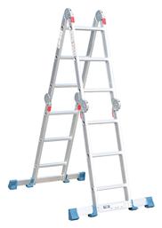 Pro BHL5050 Πολυμορφική Σκάλα Αλουμινίου 4x4 με Μέγιστο Ύψος 4.7m Bormann