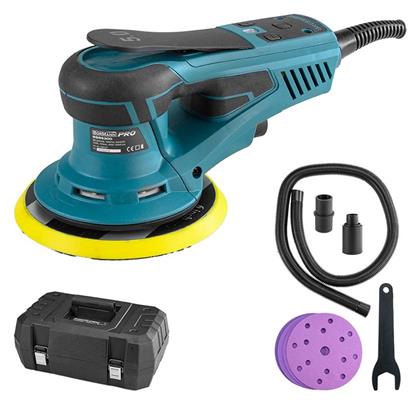 Pro Bss5300 Έκκεντρο Τριβείο 150mm Ρεύματος 350W με Ρύθμιση Ταχύτητας και με Σύστημα Αναρρόφησης Bormann