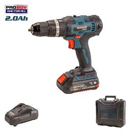 Pro Κρουστικό Δραπανοκατσάβιδο Μπαταρίας Brushless 20V 1x2Ah Bormann