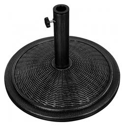 Βάση Ομπρέλας από Μέταλλο σε Μαύρο Χρώμα 48x33cm 029861 Bormann