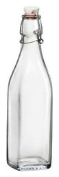 Swing Μπουκάλι Νερού Γυάλινο με Κλιπ Διάφανο 250ml Bormioli Rocco