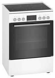 Ελεύθερη με Κεραμικές Εστίες Λευκή HKR39C220 Bosch