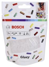 Φυσίγγια Θερμοκόλλας Mini-Sticks Διαφανή 2608002004 70τμχ Bosch