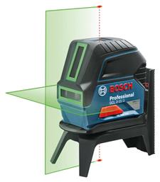 GCL 2-15 G Professional Αυτορυθμιζόμενο Γραμμικό Αλφάδι Laser 1.5V 15m Bosch