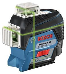 GLL 3-80 CG Professional Αυτορυθμιζόμενο Γραμμικό Αλφάδι Laser 12V 30m Bosch
