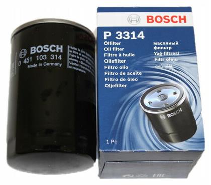 P3314 Φίλτρο Λαδιού Αυτοκινήτου Audi, Seat, Skoda, Volkswagen Bosch