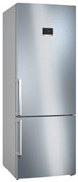 Ψυγειοκαταψύκτης 508lt Total NoFrost Brushed Steel Anti-Fingerprint KGN56XIER Bosch