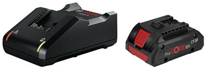 Σετ Μπαταρίας 18V με Φορτιστή ProCORE Bosch