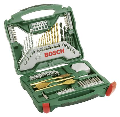Σετ X-Line Τρυπάνια & Μύτες & Καρυδάκια 2607019329 70τμχ Bosch