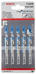 T118A Λάμες Basic for Metal για Μέταλλο 92mm 5τμχ Bosch