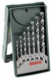 X-Line Σετ 7 Τρυπάνια Καρβιδίου με Κυλινδρικό Στέλεχος για Δομικά Υλικά, Γυαλί και Πλακίδια Bosch