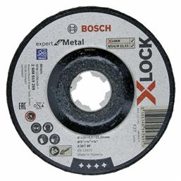 X-Lock Expert for Metal Δίσκος Λείανσης Μετάλλου 125mm Bosch