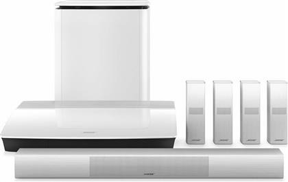 Bose Πλήρες Set Home Cinema 5.1 Lifestyle 650 Ενσωματωμένο WiFi White με Ασύρματα Ηχεία από το Media Markt