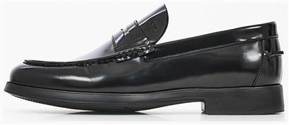 Δερμάτινα Ανδρικά Loafers σε Μαύρο Χρώμα Boss Shoes