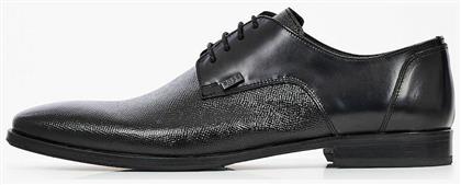Epson Δερμάτινα Ανδρικά Σκαρπίνια Μαύρα Boss Shoes