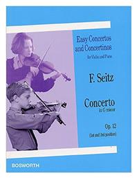 SEITZ Concerto Παρτιτούρα για Βιολί / Πιάνο / Έγχορδα Bosworth Edition