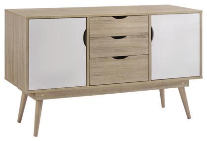 Μπουφές Alida Ξύλινος με Συρτάρια 120x45x77cm - Woodwell