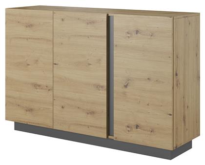 Μπουφές από Ξύλο Artisan Oak / Γραφίτης 138.2x40x90.5cm - LH Home Furniture