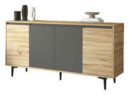 Μπουφές Augusta Ξύλινος 160x40x78.5cm - Pakketo