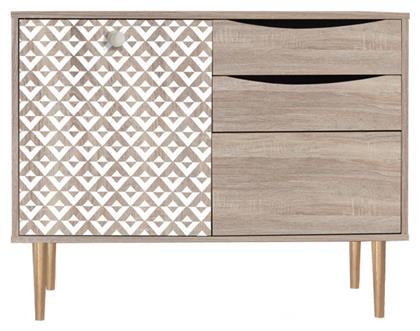 Μπουφές από Ξύλο Home με Συρτάρια Sonoma 90x39.5x75cm - Fylliana