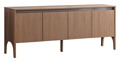 Μπουφές από Ξύλο Καφέ 200x45x81cm - Liberta