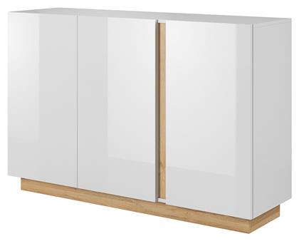 Μπουφές από Ξύλο Λευκός 138.2x40x90.5cm - LH Home Furniture