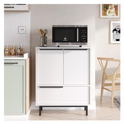 Μπουφές από Ξύλο & Μέταλλο Λευκό 35.5x74.8x90.4cm - ArteLibre