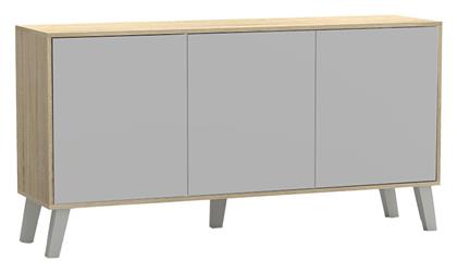 Μπουφές Billie Ξύλινος Γκρι Sonoma 149x40x77cm - Pakketo