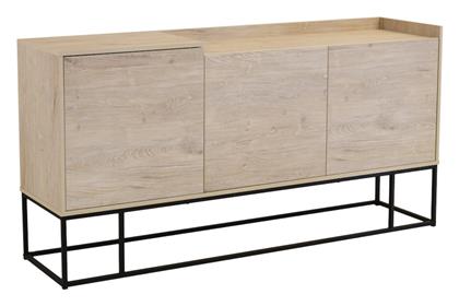 Μπουφές Hilton από Ξύλο & Μέταλλο Sonoma Decape 160x39.5x80cm - Liberta