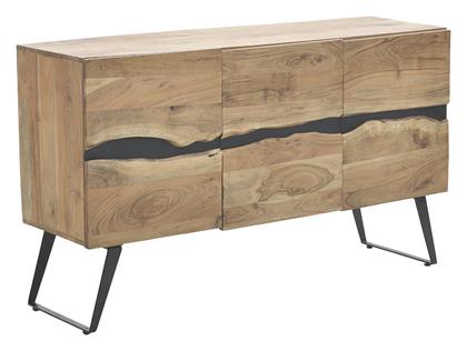 Μπουφές Imena από Μασίφ Ξύλο & Μέταλλο 148x43.5x86cm - Pakketo