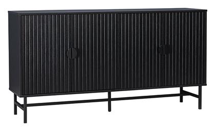 Μπουφές Japan από Ξύλο & Μέταλλο Μαύρος 157.5x39x83cm - Liberta