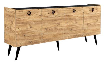 Μπουφές Jeslie Ξύλινος 180x40x79cm - Pakketo