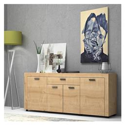 Μπουφές Joseph Ξύλινος με Συρτάρια 177x40x76cm - Megapap