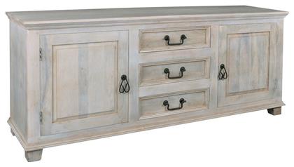 Μπουφές Maison Sardar από Μασίφ Ξύλο με Συρτάρια 175x45x76cm - Woodwell