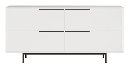 Μπουφές Ξύλινος Λευκό 160x44.5x74.3cm - ArteLibre