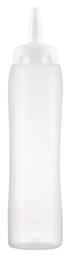 Μπουκάλι Σάλτσας AR00001379 Φ7,5x31,1cm 1lt Clear Πλαστικό Araven