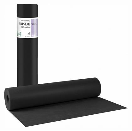 Εξεταστικό Ρολό Non Woven Supreme Plus 58cm x 70m Μαύρο Bournas Medicals