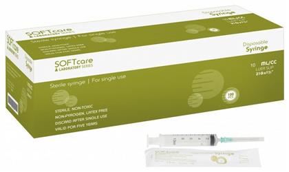 SoftCare Σύριγγες 21G 10ml 100τμχ Bournas Medicals