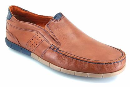 Δερμάτινα Ανδρικά Boat Shoes σε Ταμπά Χρώμα Boxer