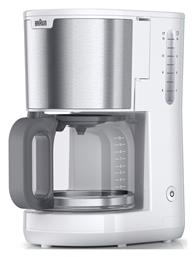 KF 1500 Καφετιέρα Φίλτρου 1000W White Braun