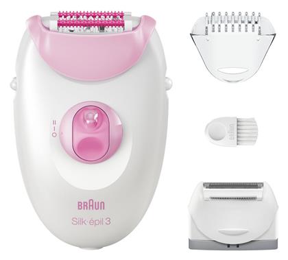 Silk Epil 3 Αποτριχωτική Μηχανή Epilator Braun