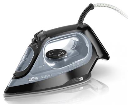 TexStyle 3 SI 3055 SI3055BK 2400W με Συνεχόμενη Παροχή Ατμού 45gr/min Braun