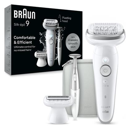 Wet&Dry Αποτριχωτική Μηχανή Epilator για Σώμα & Μπικίνι SES9-241 Braun